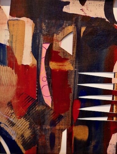 abstract collage artwork