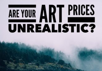 Are Your Art Prices Unrealistic? Read about it at www.ArtsyShark.com