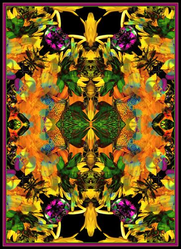 digital floral photography by Carl Kravats