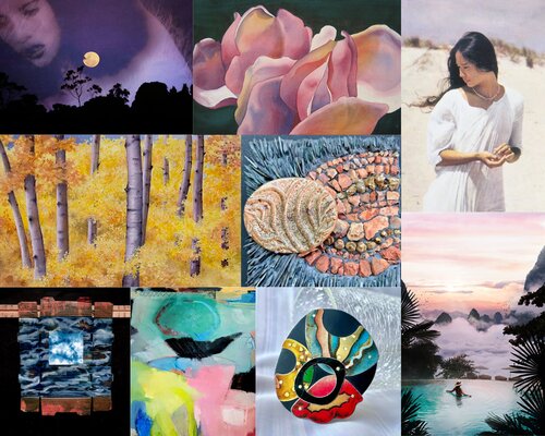 Featured artist collage