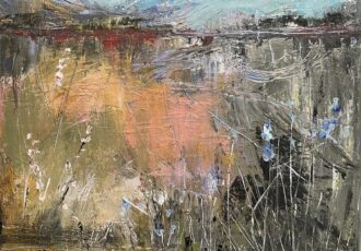 abstract landscape by Colleen Rieu