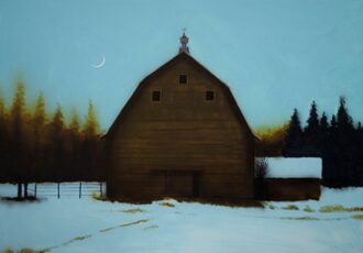 landscape painting by David L. Hunt