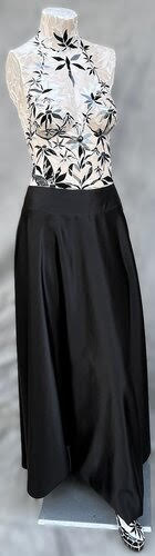 glass mosaic dress on mannequin