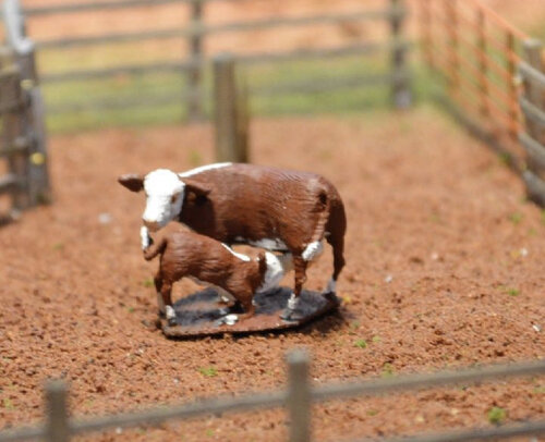 3D printed toy farm figures