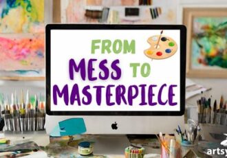 art website home page