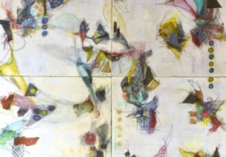 encaustic painting abstract