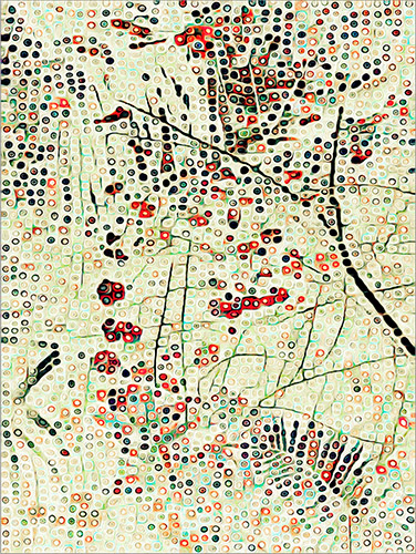 abstract painting inspired by Florida marshes #floridaart