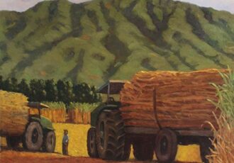 landscape painting by M. Graham Godfrey