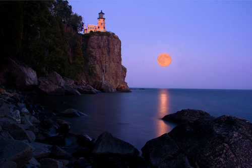 fine art photo of Split Rock Lighthouse
