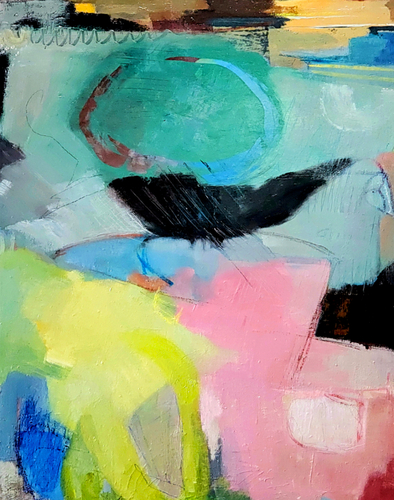 colorful abstract painting