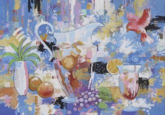 abstract painting by Terry Crump