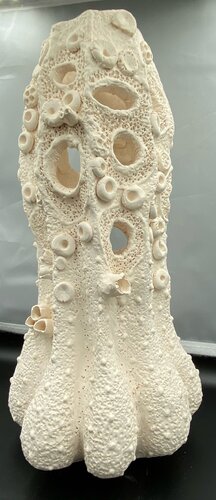 ocean inspired porcelain and stoneware vessel