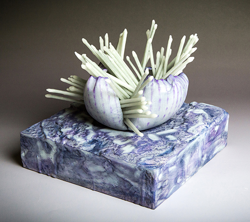 sculpture of sea anemone