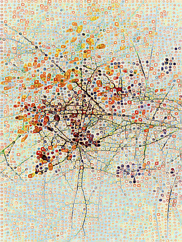 abstract painting nature inspired #natureabstract