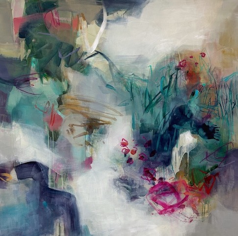 painting of summer flowers