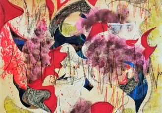 Abstract painting "Rapid Heart Rate"