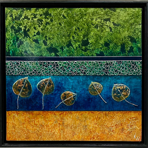 boldly colorful botanical artwork