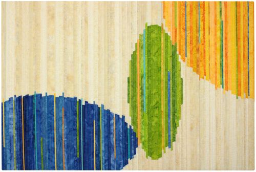 geometric design 2D fiber art